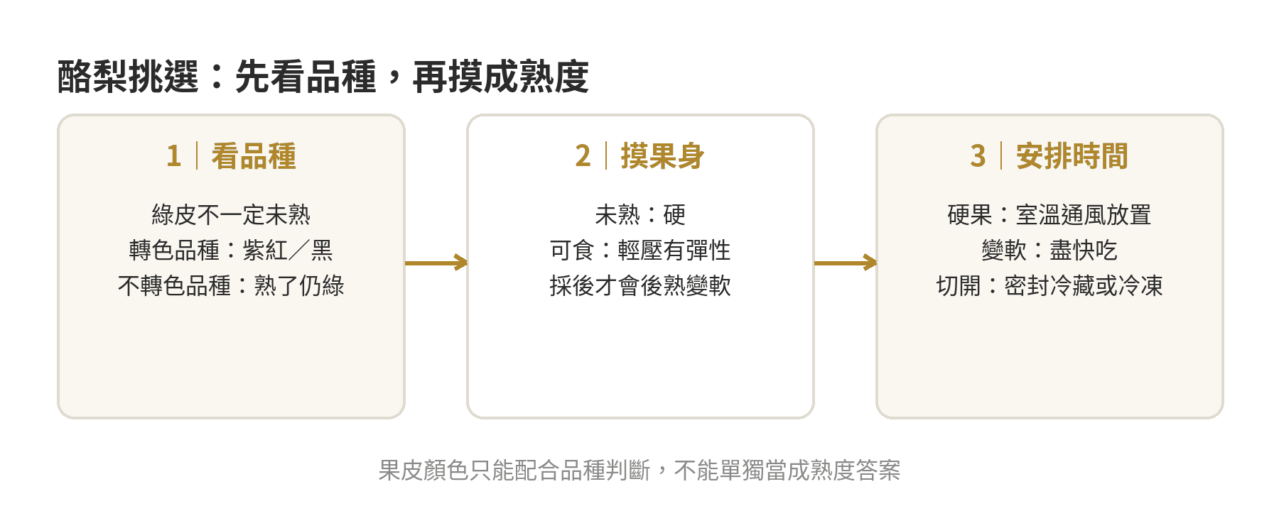 酪梨挑選判斷:先看品種,再摸成熟度,最後安排室溫後熟與冷藏保存